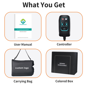 Fuerle ผ้าห่มซาวน่าอินฟาเรดแบบพกพาสำหรับใช้ในบ้านพร้อมปลั๊กแบบยุโรป - Product Image 5