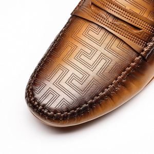 Zapatos de Hombre con Suela de Goma Impermeables, Estilo Verano, con Punta Redonda, Diseño Moderno, Casuales, para Conducir - Product Image 6