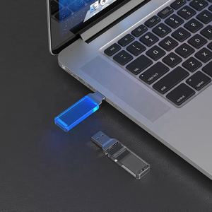 Unidad Flash USB de cristal con logotipo Led personalizado, 1gb, 4GB, 4gb, 8gb, 16gb, 34GB, 64gb, USB 2,0/3,0 - Product Image 3