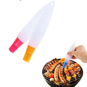 Brosse à huile en silicone pour cuisine et barbecue avec graduation et couvercle 19*3.5cm Durable Marque <span class=keywords><strong>Kaina</strong></span> - Product Image 5