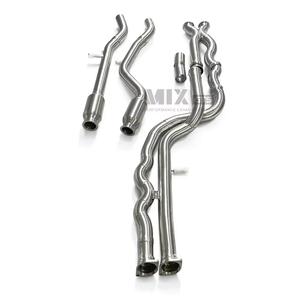 Tuyau d'échappement intermédiaire résistant à la corrosion pour BMW M3 F80 M4 F82 F83 S55 Moteur 3.0T 2014-2019 Composant d'échappement à faible contre-pression - Product Image 1