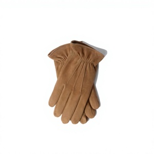 Guantes de Seguridad Profesionales de Cuero de Ante Grueso, Antideslizantes, Transpirables, Sin Látex, para Soldadura, Construcción y Trabajo Pesado - Product Image 4