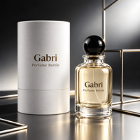 Boîte de parfum de luxe OEM et flacon de parfum vide de 50 ml, design unique, flacon de parfum unique de 30 ml, 100 ml avec emballage boîte