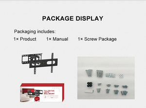 37 بوصة-75 بوصة لشاشة تلفزيون Vesa * * Swivel LCD/LED مثبتة على الحائط - Product Image 6