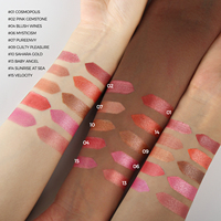 Rouge à lèvres hydratant de luxe en métal personnalisé, brillant, longue durée, vente en gros, couvrance totale, non collant, maquillage pour les lèvres, vitamine C