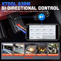 XTOOL A30M OBD2 Auto-Diagnosegerät Vollsystem-Diagnosewerkzeug Motor-Analysegerät Bidirektionales Steuerungs-Scangerät