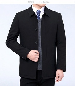 Vêtements d'extérieur pour papa pour hommes veste pour hommes veste pour hommes veste de leader élégante pour hommes produits de gros printemps automne et hiver - Product Image 5