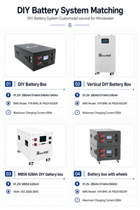 BetterESS 32kWh <b>DIY</b> LiFePO4 Battery <b>Kits</b> 16S 51.2V MB56 628Ah JK-PB2A16S20P(V19)+ CE Certified Home ESS Pre-installed - Product Image 4