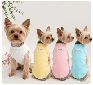 Chaleco de Otoño de Color Sólido con Forro de Terciopelo, Estilo Japonés y Surcoreano, para Perros de <span class=keywords><strong>Raza</strong></span> Pequeña (Pomerania/<span class=keywords><strong>Schnauzer</strong></span>/Poodle) - Product Image 2
