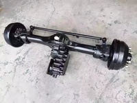 Essieux d'entraînement avant et arrière pour remorqueurs d'avions électriques 4X4 6Ton Tracteurs Remorque Remorque