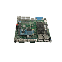 Placa base Nano Itx J1900 SATA3.0 Mini-PCIe RS232/RS485 Win Dows 10/ Linux placa base Pc Industrial