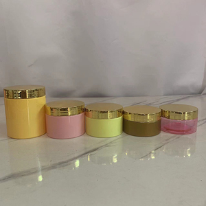 Hengjian 30g 50g 100g 120g 150g 200g 250 pot en plastique personnalisé bleu <span class=keywords><strong>jaune</strong></span> rose or cosmétique soin de la peau crème poudre <span class=keywords><strong>conteneur</strong></span> - Product Image 6