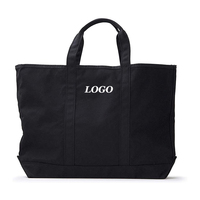 Sac fourre-tout en toile 100% coton personnalisé, grande capacité, pour femmes, réutilisable, écologique, motif de lettres personnalisable, logo personnalisé