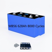 Sel LFP Prismatic Energi Tinggi Marine Grade MB56 3.2V 628Ah 8000 Siklus 2kWh untuk Kapal Pesiar Listrik, Perahu, Kapal, Penyimpanan Energi Surya