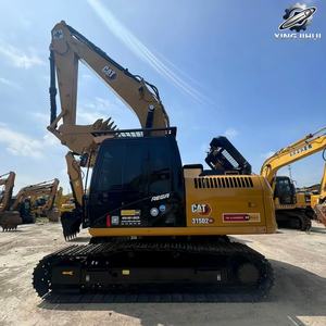 Excavadora de cadenas CAT315D2GC usada, 15 toneladas, cucharón de 0.6m³, marca original japonesa, excavadora de construcción mediana, pocas horas, buen estado. - Product Image 2