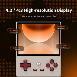 vertical android handheld game console <b>4gb</b> 64gb portable retro gaming machine 5000mah rechargeable game player - Product Image 4