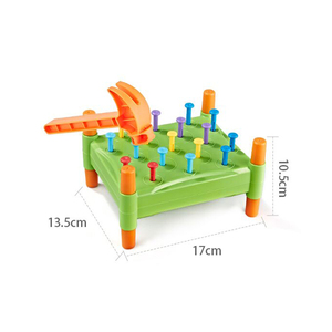 Jouets Montessori pour enfants 2023, <span class=keywords><strong>jeu</strong></span> éducatif pour les ongles, <span class=keywords><strong>marteau</strong></span>, plateau, juguetes novedosos 2023 - Product Image 1