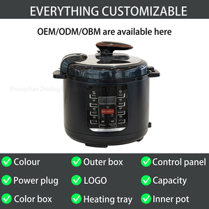 Olla a Presión Eléctrica Profesional <span class=keywords><strong>de</strong></span> 5L, 6L y 8 <span class=keywords><strong>Litros</strong></span> con Olla Interior <span class=keywords><strong>de</strong></span> Acero Inoxidable <span class=keywords><strong>de</strong></span> Gran Capacidad para Uso Comercial - Product Image 3