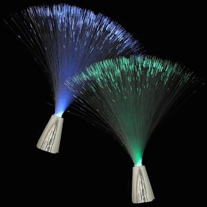 <span class=keywords><strong>Illuminazione</strong></span> Decorativa a Fibra Ottica LED Multicolore con Effetto Glaciale, Base Cambia Colore per un'Atmosfera Rilassante, Luce Notturna - Product Image 3