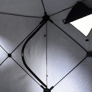 Black Ice Shanty: Pop-up Portable Folding Ice Fishing <b>Tent</b> - Waterproof & Eco-Friendly - Product Image 3