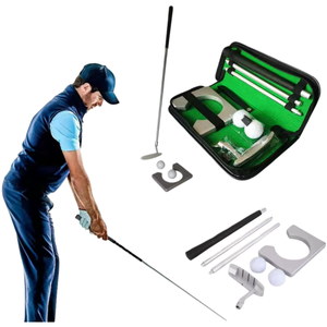 Kit d'entraînement de <span class=keywords><strong>golf</strong></span> de haute qualité, très vendu, <span class=keywords><strong>en</strong></span> aluminium, pour <span class=keywords><strong>mini</strong></span>-<span class=keywords><strong>golf</strong></span> d'intérieur, idéal comme cadeau - Product Image 1