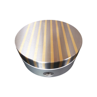 Mandrin magnétique de fraisage CNC à pôles fins, forte aspiration, pour serrage de tôles minces, maintien de pièces de précision sans vibrations