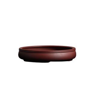 Pot à bonsaï Zisha peu profond, non poreux, fait main, en minerai brut, pour plantes d'intérieur - Product Image 5