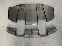 Vari-s Style fibre de carbone E93 M3 pare-chocs arrière diffuseur plaque inférieure pour BMW E93 E92 M3 2008 - 2013 personnalisé