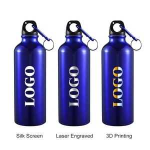 Bán buôn biểu tượng tùy chỉnh 750ml nhôm thể thao chai nước với vít có nắp đậy và Carabiners Nhôm chai nước 750ml - Product Image 2