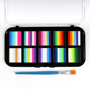 Suministros <span class=keywords><strong>de</strong></span> <span class=keywords><strong>Maquillaje</strong></span> Profesional para Payasos No Tóxicos, Juego <span class=keywords><strong>de</strong></span> Pintura Facial para Niños a Base <span class=keywords><strong>de</strong></span> Agua No Tóxica <span class=keywords><strong>de</strong></span> Venta Caliente - Product Image 1