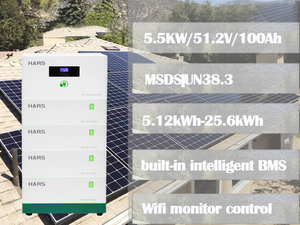 HARS 48V 5.5KW apilable residencial apilable todo en un hogar fuera de la red sistema de energía solar - Product Image 3
