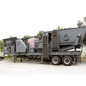 Complete Quarry Crushing Plants Mobile Granite Limestone Gravel Jaw Crusher Factory Price Aggregate Rock Stone Crushing Plant