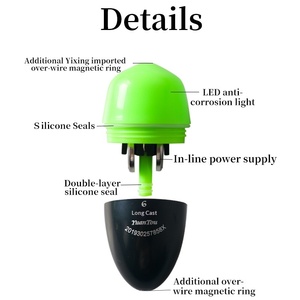 Yajie Abo - Flotador de Pesca Electrónico Luminoso de Dos Colores para Pesca en Roca, Nocturna, con Caña de Mano, Pesca en el Mar, Lanzamiento Largo, Océano - Product Image 2