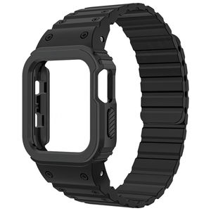 Correa de reloj Eraysun de silicona con cierre magnético 42/44/45/49mm I Watch 8/9/10 correa para Apple Smart Watch Correa - Product Image 3