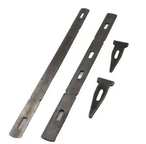 Accessoires de gabarits en acier pressé, bandes plates standard, attaches murales, ceintures plates, pour travaux de construction modernes à haute résistance - Product Image 2