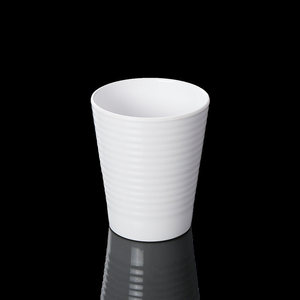 Vasos de Melamina Blancos para Bebidas, Uso Comercial en Restaurantes y Hoteles, Resistentes a Roturas, Diseño Minimalista, Sin Tapa - Product Image 2