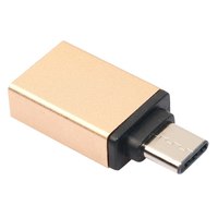 Adaptateur de données mini OTG de type C mâle vers USB 3.0 femelle, convertisseur de connecteur d'ordinateur