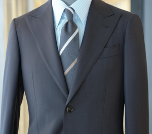 <span class=keywords><strong>Costume</strong></span> de <span class=keywords><strong>mariage</strong></span> homme en laine noire foncée, simple boutonnage, un bouton, coupe ajustée, style italien, respirant, grande taille, sur <span class=keywords><strong>mesure</strong></span> - Product Image 3