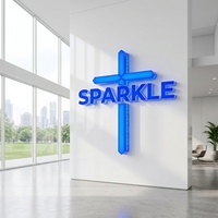 Enseignes lumineuses LED 3D personnalisées en acrylique ZHILIN pour la maison et les salons de beauté – Affichages publicitaires étanches IP65