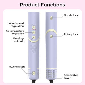 <span class=keywords><strong>Secador</strong></span> de <span class=keywords><strong>Pelo</strong></span> Iónico Profesional 8 en 1, <span class=keywords><strong>Secador</strong></span> de <span class=keywords><strong>Pelo</strong></span> de Alta Velocidad <span class=keywords><strong>para</strong></span> Uso en Casa o Salón, <span class=keywords><strong>Cepillo</strong></span> <span class=keywords><strong>Secador</strong></span> de <span class=keywords><strong>Pelo</strong></span> - Product Image 3