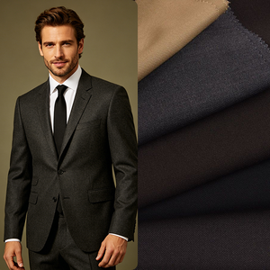 Tissu de costume TR uni, doux et respirant, en gros, pour vêtements de mode pour femmes et hommes - Product Image 1