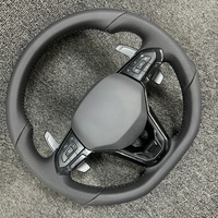 Volant en cuir pour Volkswagen Polo gti Scirocco GTS GTE GLI R-Line Golf 6 Mk4 Mk5 Mk7 GTD CC Polo jetta passat