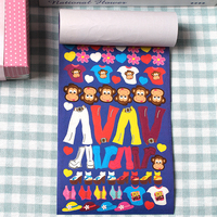 Livre d'autocollants sur le thème de la diva de la mode avec 316 autocollants, bloc d'autocollants DIY pour habiller les filles, cadeau idéal pour les anniversaires et les fêtes pour les enfants