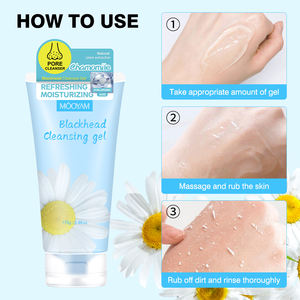 Gel Nettoyant Points Noirs à la Camomille MOOYAM Marque Privée – Gel Anti-Points Noirs <span class=keywords><strong>Bye</strong></span> <span class=keywords><strong>Bye</strong></span> Blackhead Remover 170g - Product Image 5