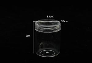 20g özelleştirilmiş şeffaf konteyner parçaları ve aksesuarları küçük alet küçük yuvarlak plastik kutu - Product Image 5