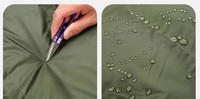 Sac de couchage momie ultraléger pour adultes, épais et chaud, pour le camping en hiver, portable, pour la randonnée en plein air, la survie et l'entraînement A140