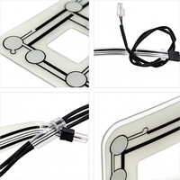 Sensor SBR de ocupación de asiento automotriz AR-S61, terminal de soldadura/enchufe, 5 millones+ de ciclos de vida útil, antiarañazos, delgado de 0.5~1.0mm