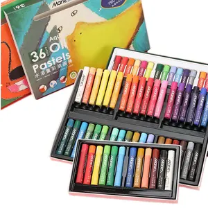 Pastels à l'huile épais colorés pour débutants, Crayons à l'huile doux pour enfants