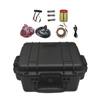 Testeur de résistance en boucle à double engrenage JHHL1007 50/100A avec écran LCD, stockage de 100 groupes de données, haute précision, protection IP67