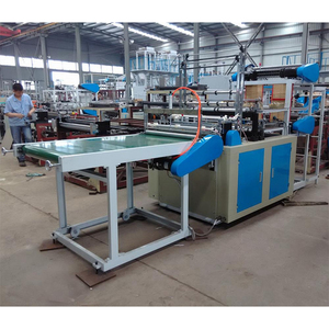 four line cold cutting plastic bag making machine